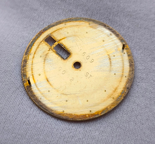 Dial Omega Geneve Gold color Cal. 1020, 1021, 1022