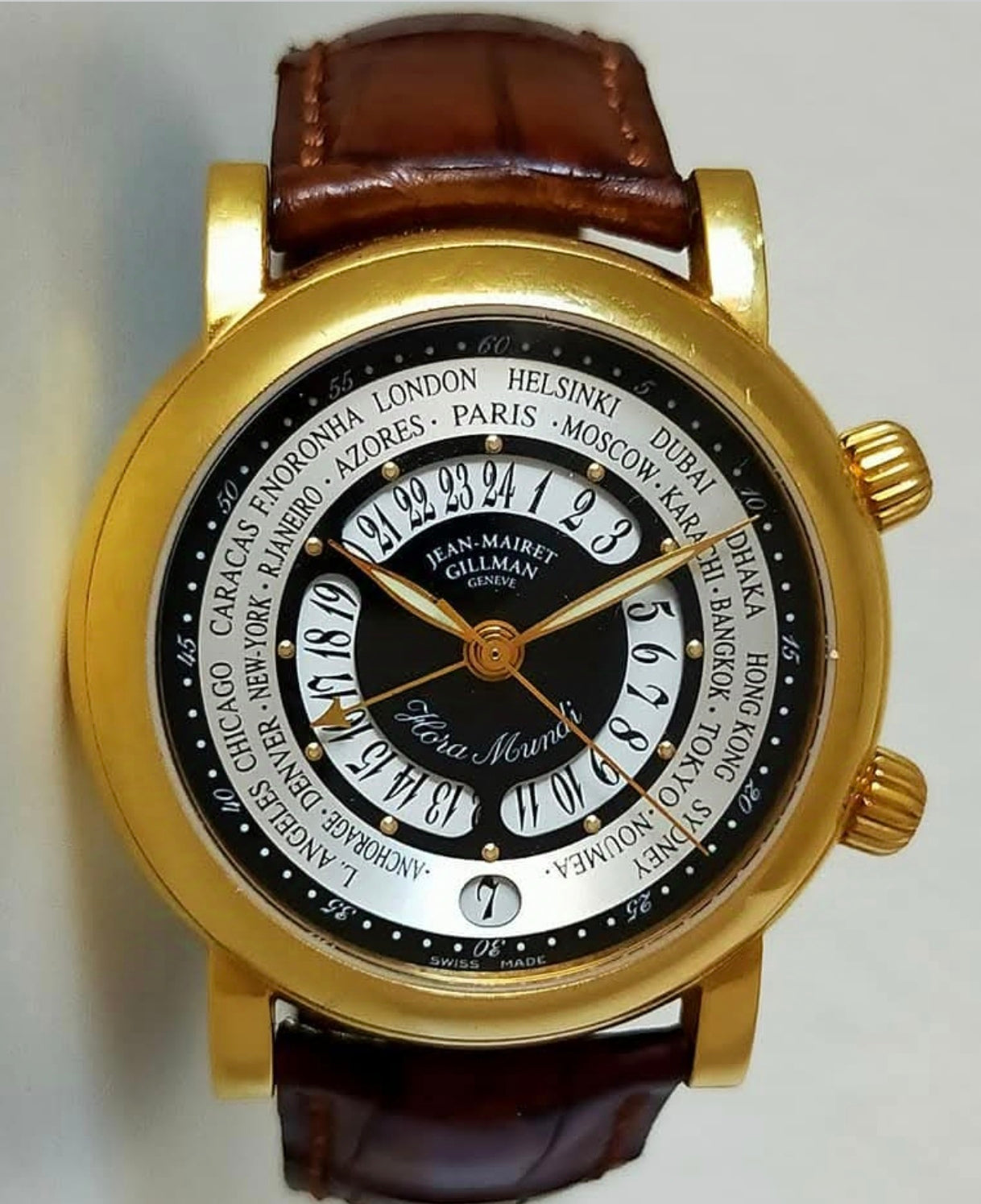 Jean Mairet Gillman Hora Mundi 18k Solid Gold
