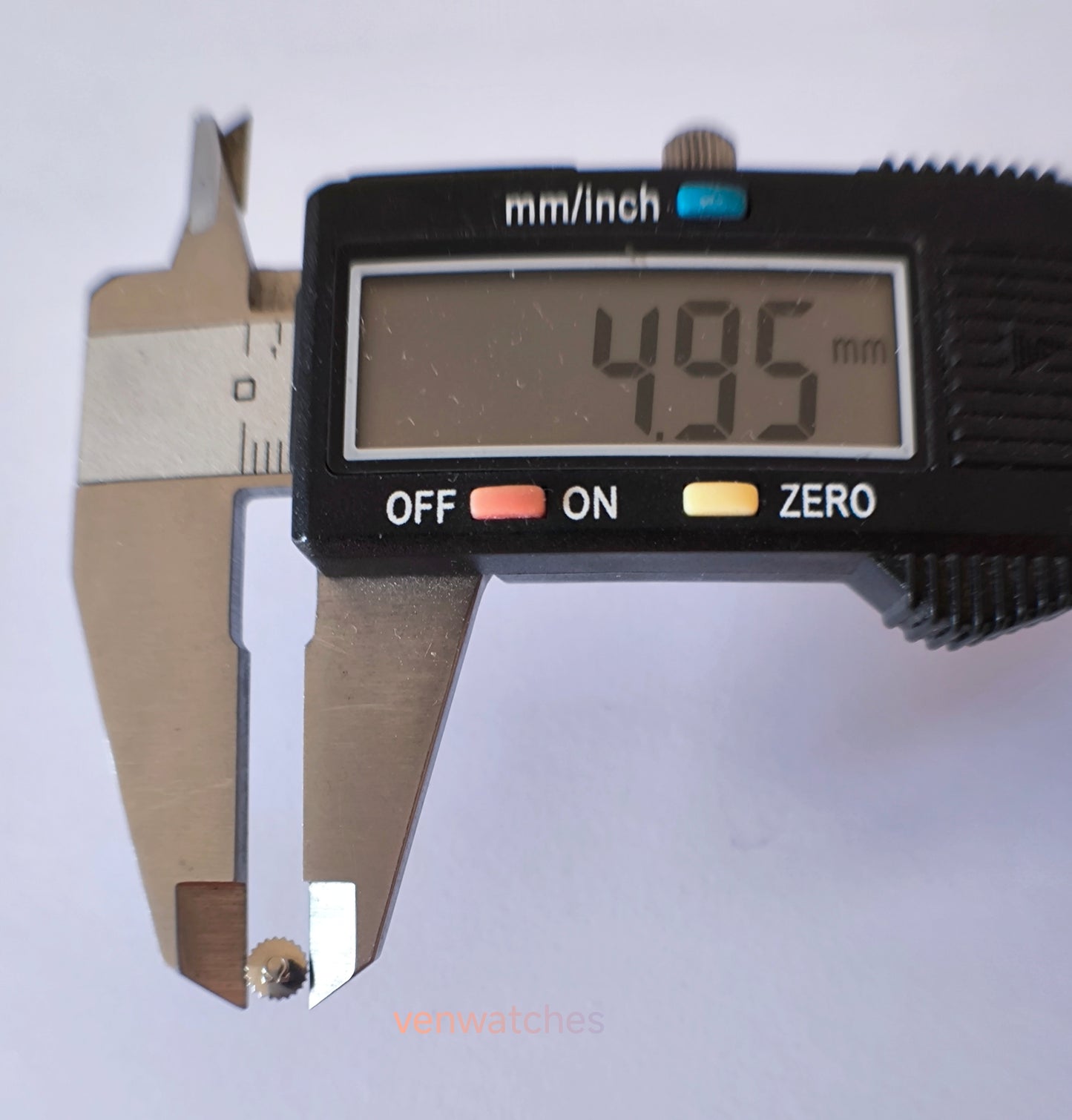 Omega Stainless Steel Crown 4.95mm – Thread 1.20mm