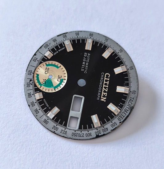 Citizen Chronograph Dial Black 8100A/8110A - Ref. 67-9577