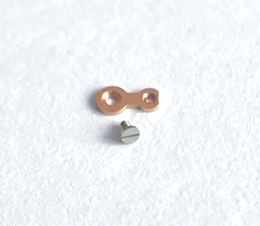 Omega caliber 550 bearing for ratchet wheel driving gear with screw detail