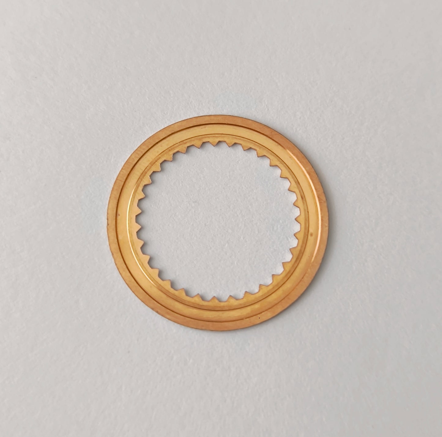 Omega 560-1500 Date Disc Champagne Gold Matte
