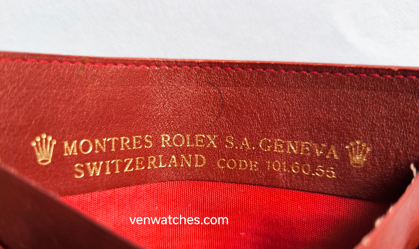 ROLEX WARRANTY HOLDER REF 101.60.55