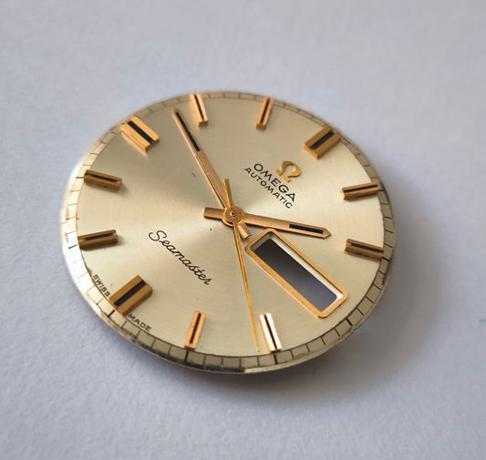 Original Omega Seamaster Dial 29,45mm Cal. 751 / 752 Day-Date with Original Hands