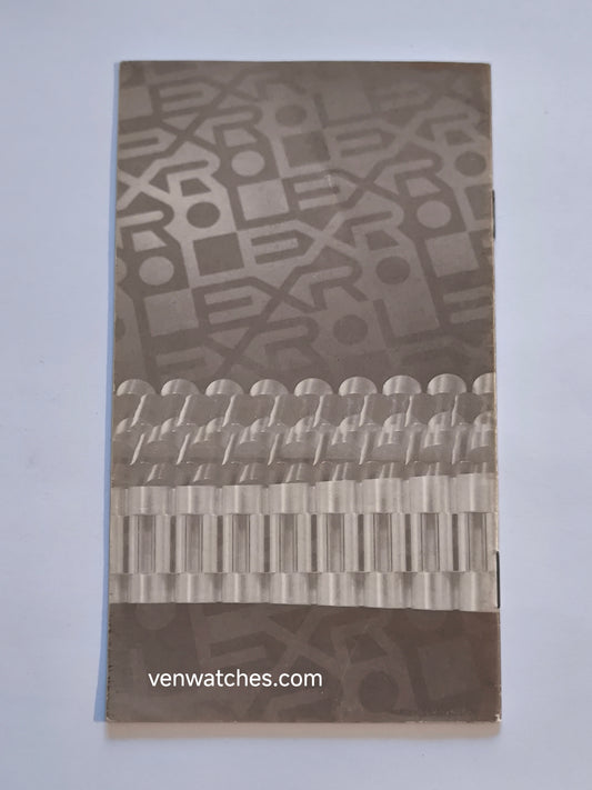 Vintage Rolex Price List Spain 1990 - Original Collector's Document