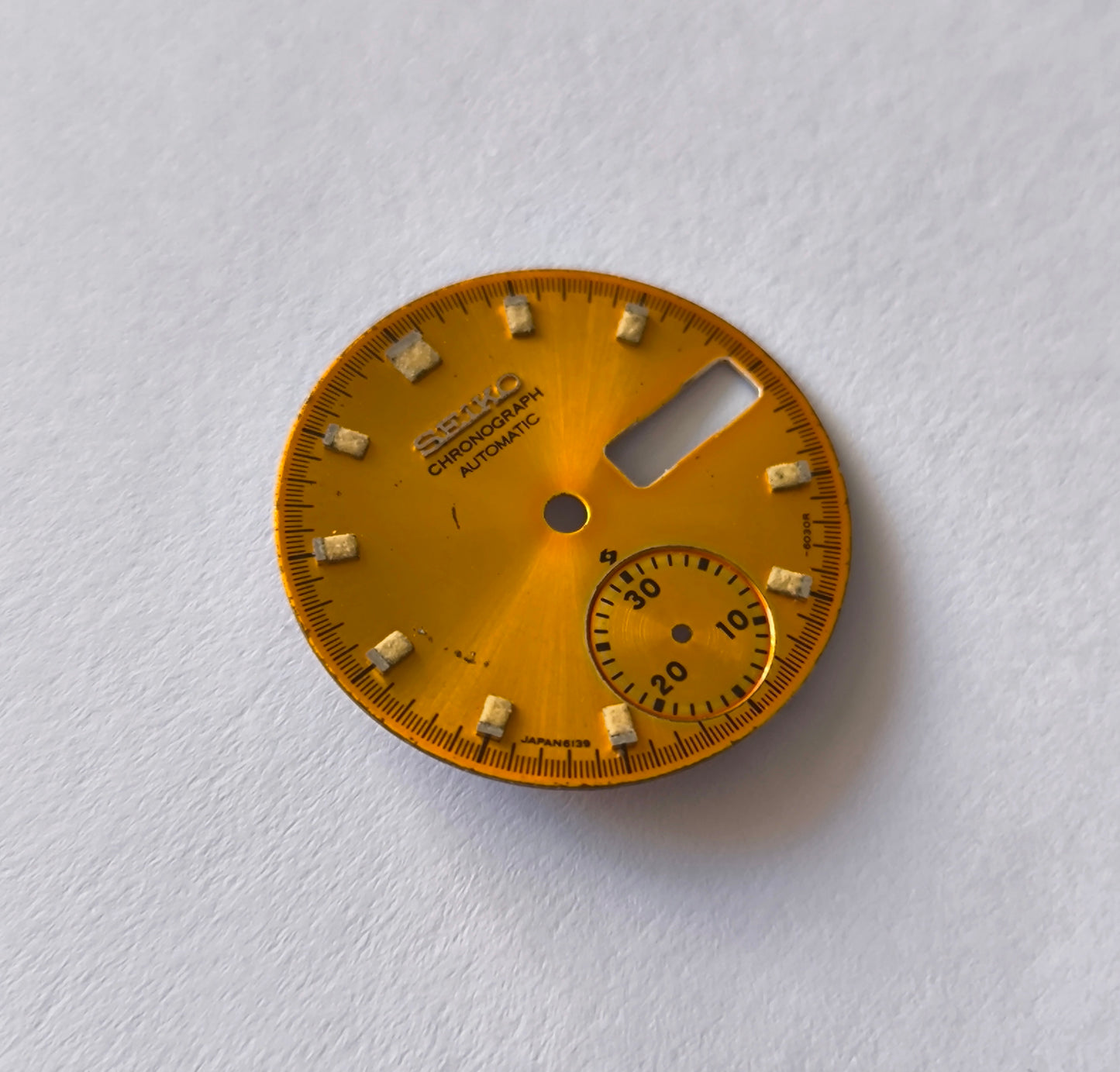 Seiko 6139 Pogue Orange Dial 27,45mm - Vintage 1970s