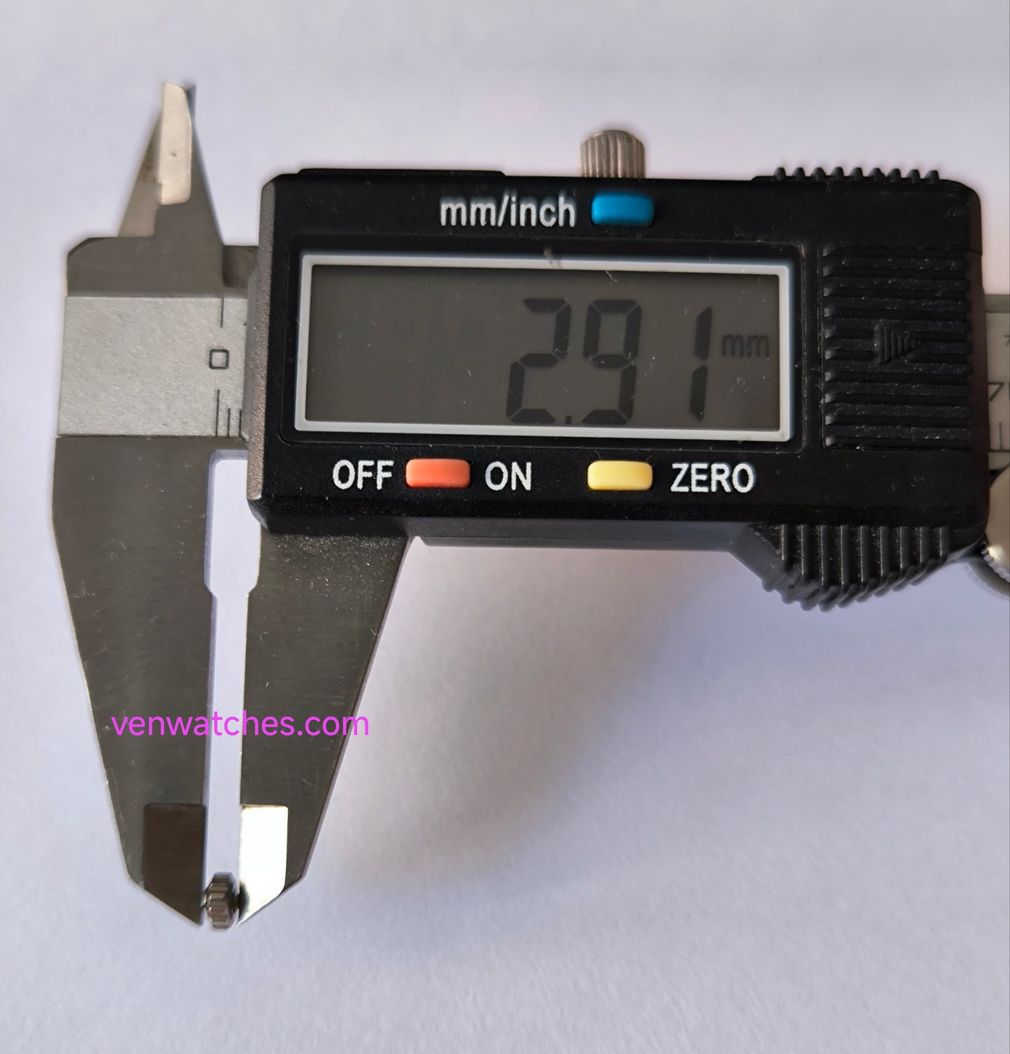 OMEGA Original Crown 4.70mm Stainless Steel Height 2.91mm - Tube 2.00mm Stem 0.90mm