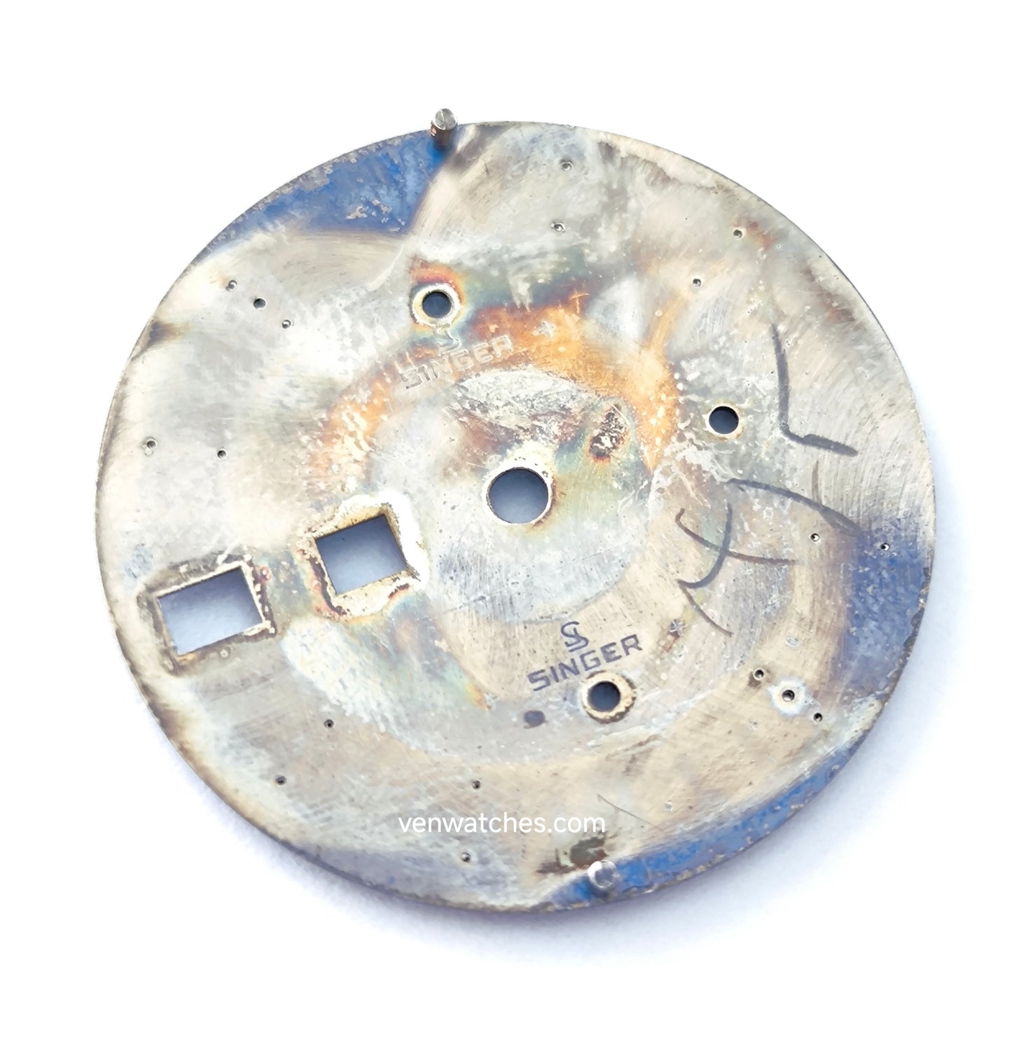 OMEGA Speedsonic f300 Hz Blue Dial - Electronic Tuning Fork 29.5mm