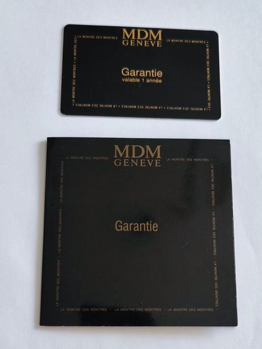 HUBLOT Watch Guarantee Warranty Certificate Card