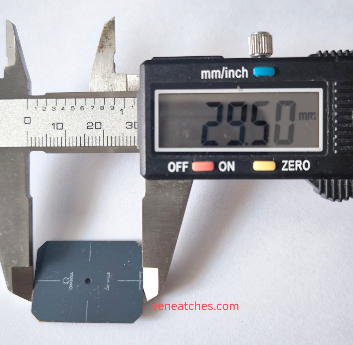 OMEGA De Ville Emerald by Andrew Grima - Vintage Watch Dial 21.5x29.5mm