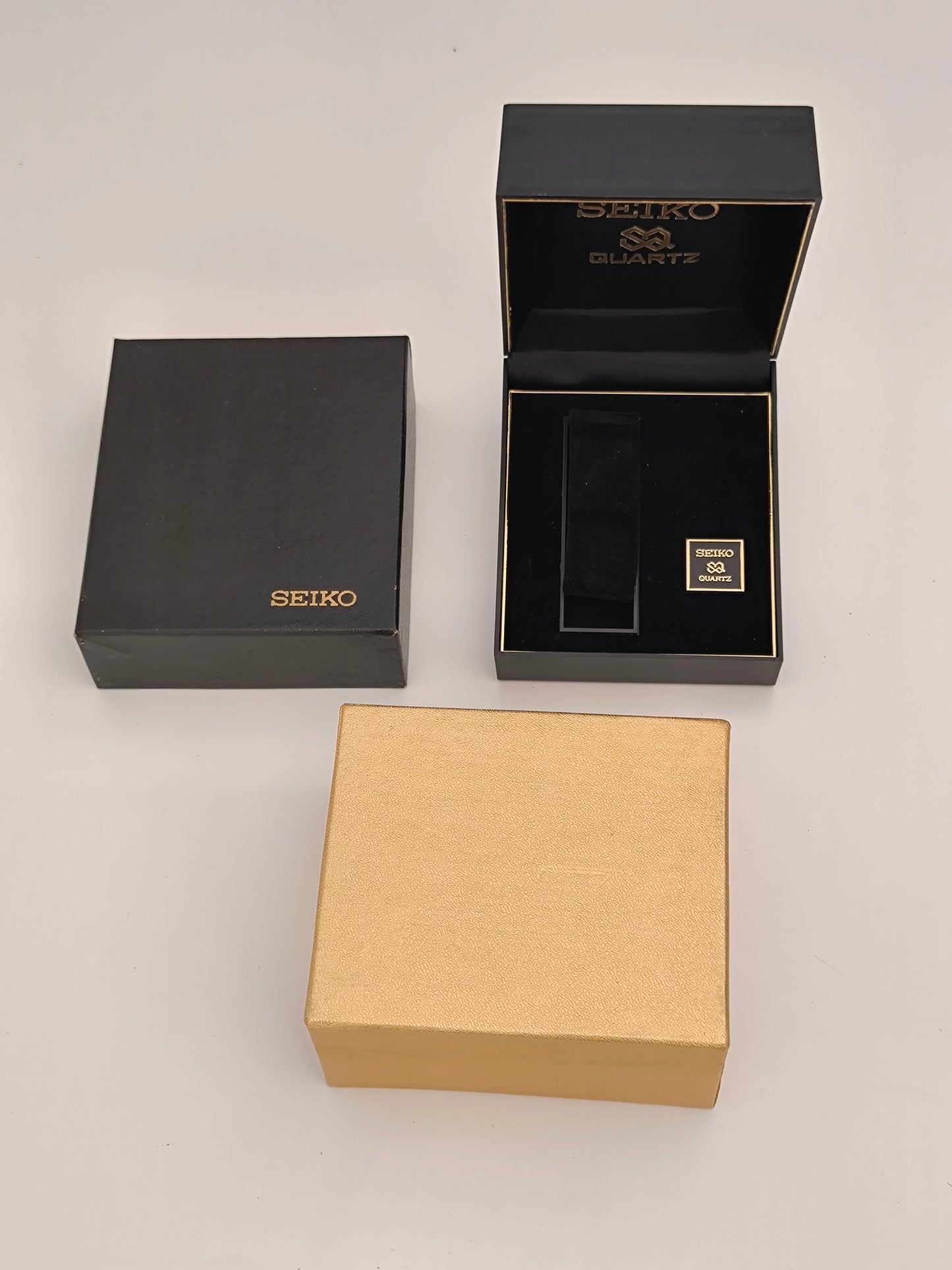Seiko SQ Quartz Watch Box Vintage 70s/80s – Original Rare