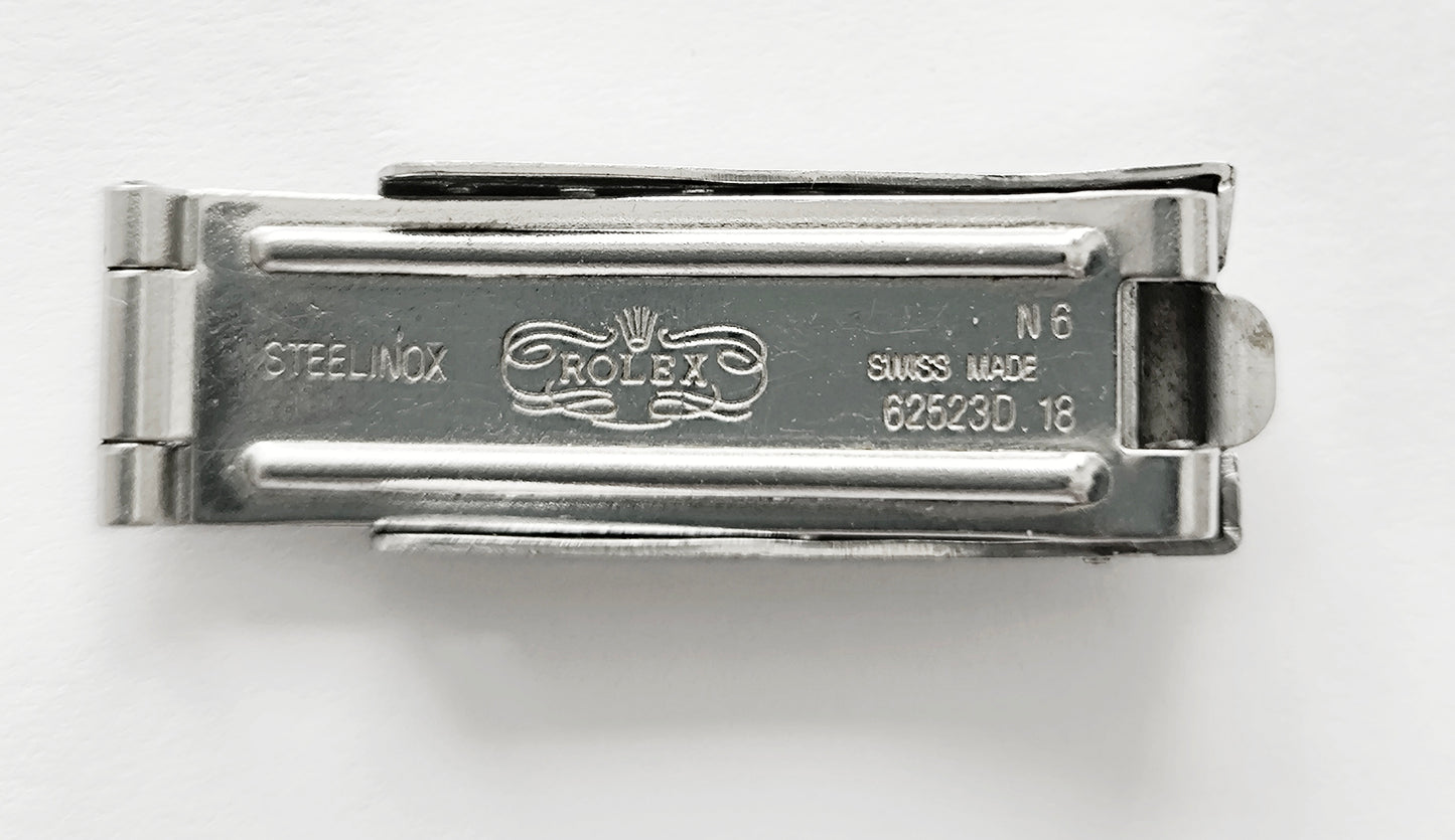Rolex bracelet clasp 62523d. 18 N6 jubilee for lady datejust 69173