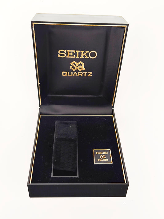 Seiko SQ Quartz Watch Box Vintage 70s/80s – Original Rare
