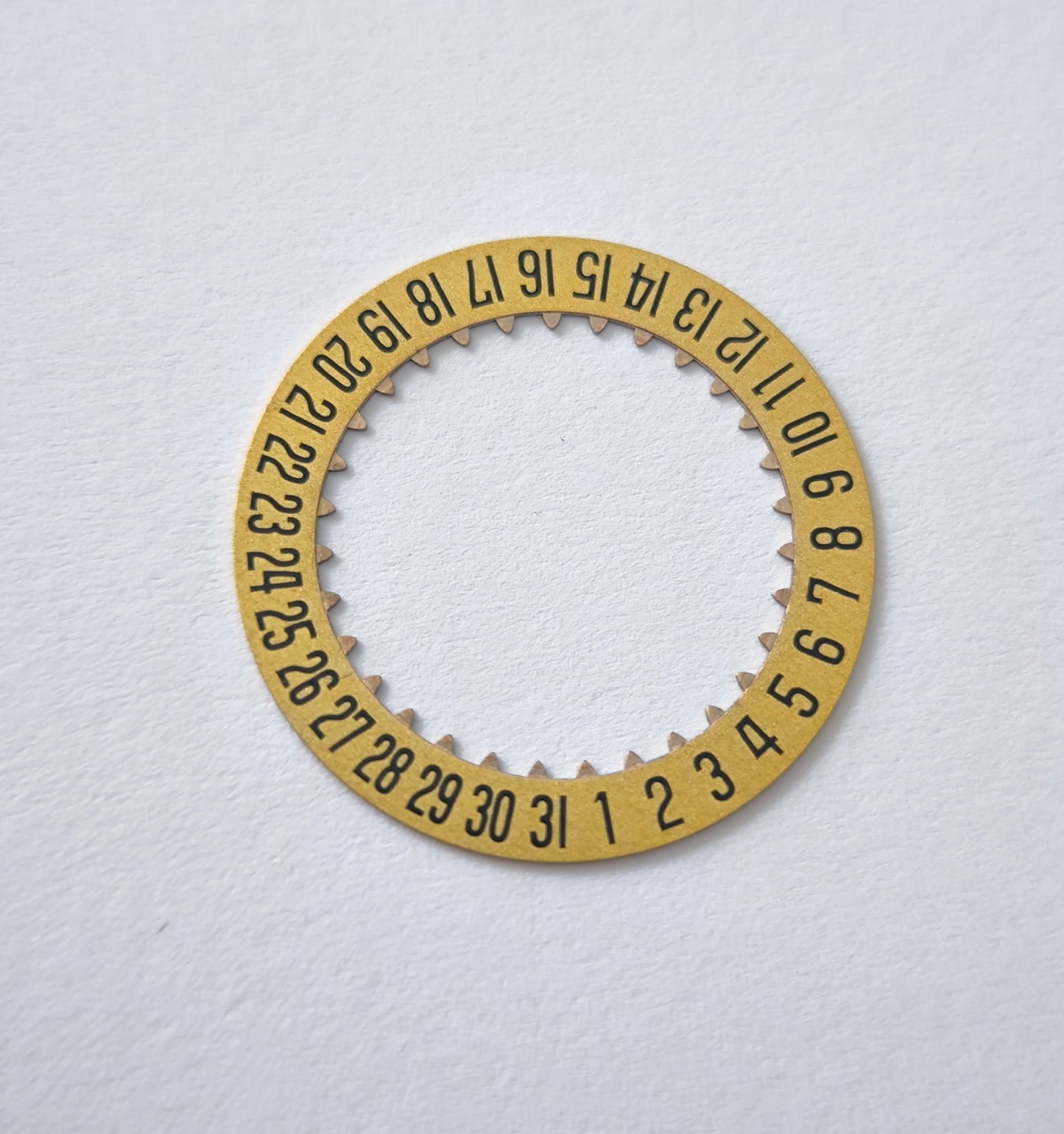 Omega 1010-1580 Calendar Date Disc – Date 6 o’clock – Champagne Gold