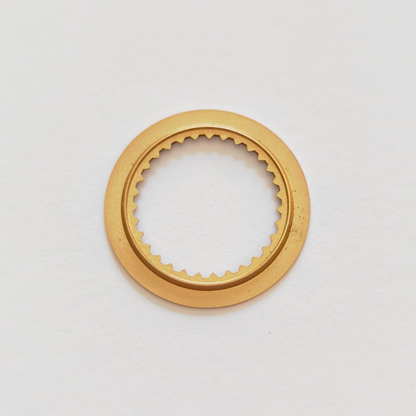 Certina 25-652 date wheel disc back side gold champagne original vintage watch part