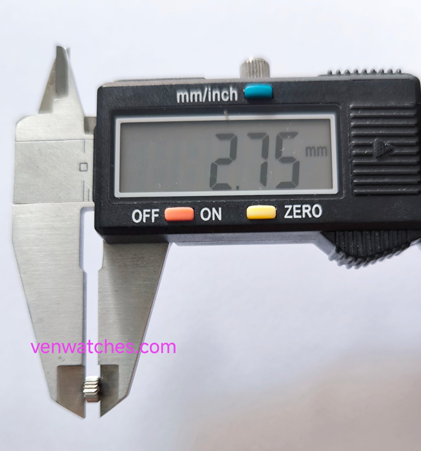 LONGINES Original Crown 5.00mm Silver Color - Tube 2.00mm Stem 0.90mm Swiss Watch Crown