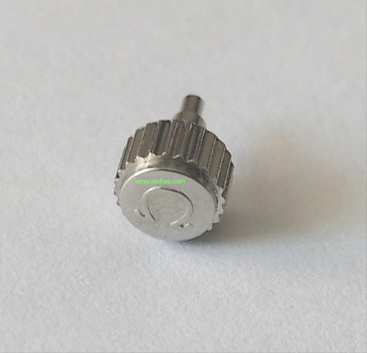 OMEGA Original Crown 5.50mm Stainless Steel - Screw Type Swiss Crown