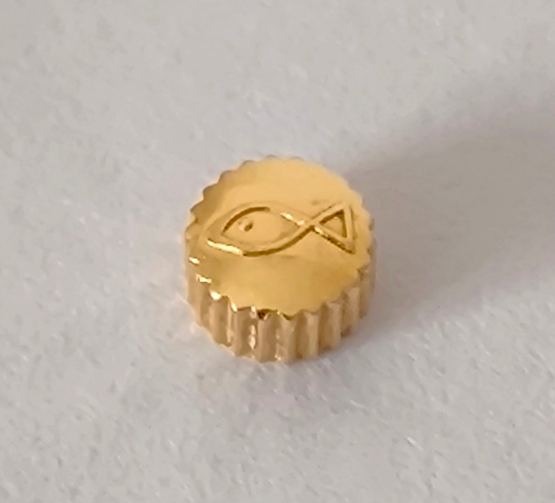 IWC CROWN 3,50mm GOLD COLOR