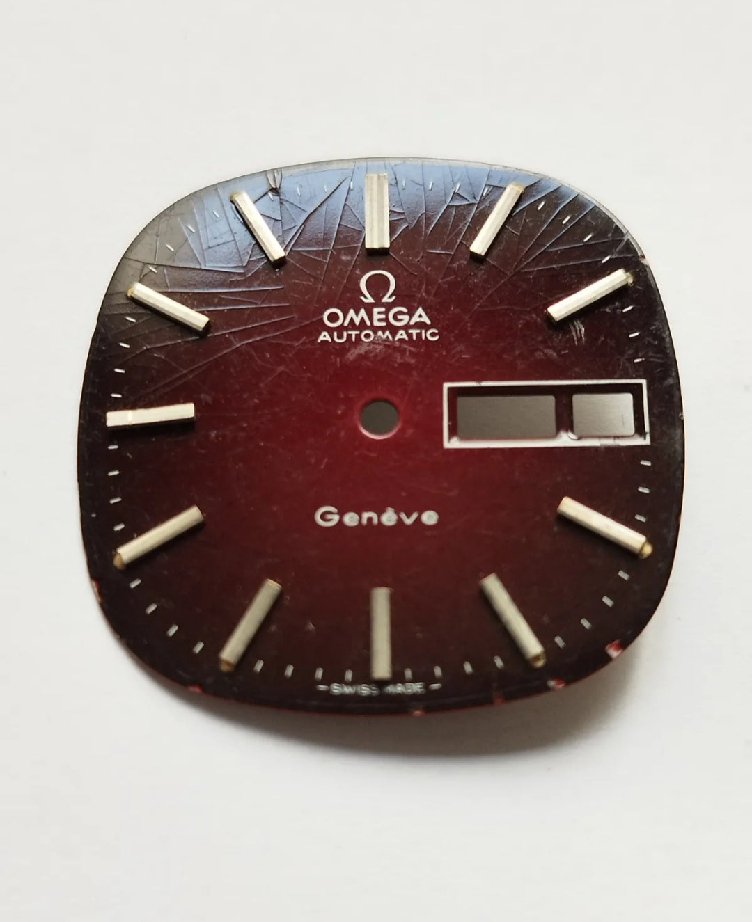 Rare original Spider Dial Watch Omega Geneve cal. 1022 Automatic 28mm