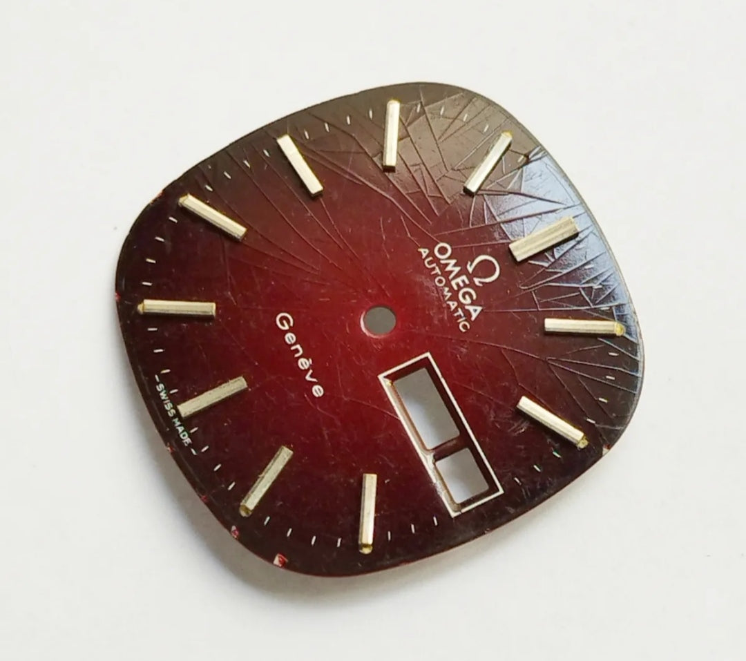 Rare original Spider Dial Watch Omega Geneve cal. 1022 Automatic 28mm