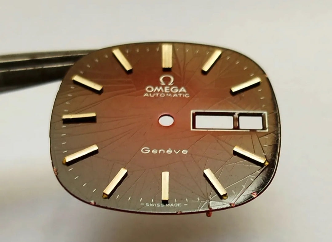 Rare original Spider Dial Watch Omega Geneve cal. 1022 Automatic 28mm