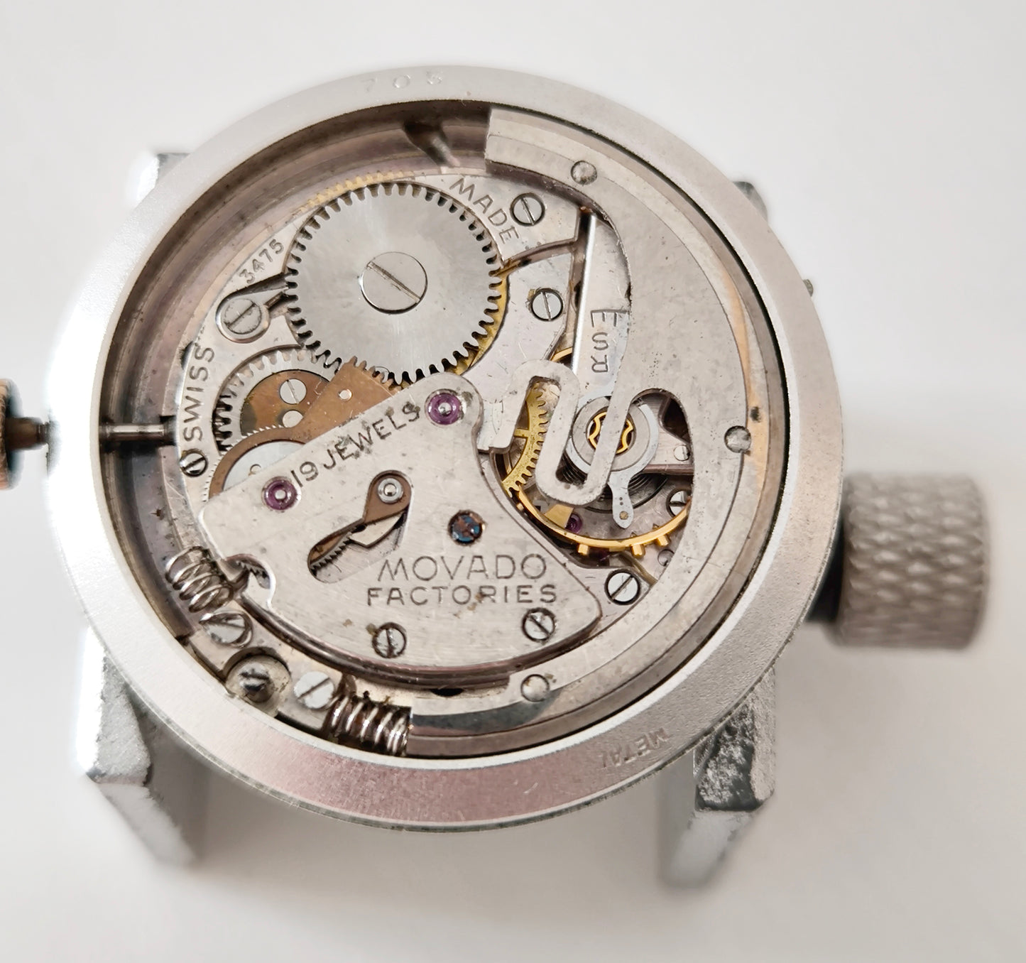 MOVADO WATCH MOVEMENT CAL. 115 AUTOMATIC BUMMER