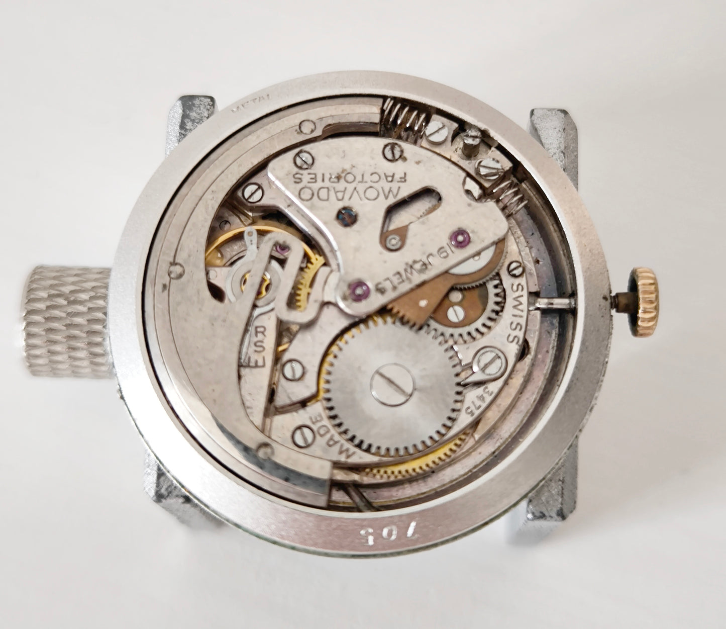 MOVADO WATCH MOVEMENT CAL. 115 AUTOMATIC BUMMER