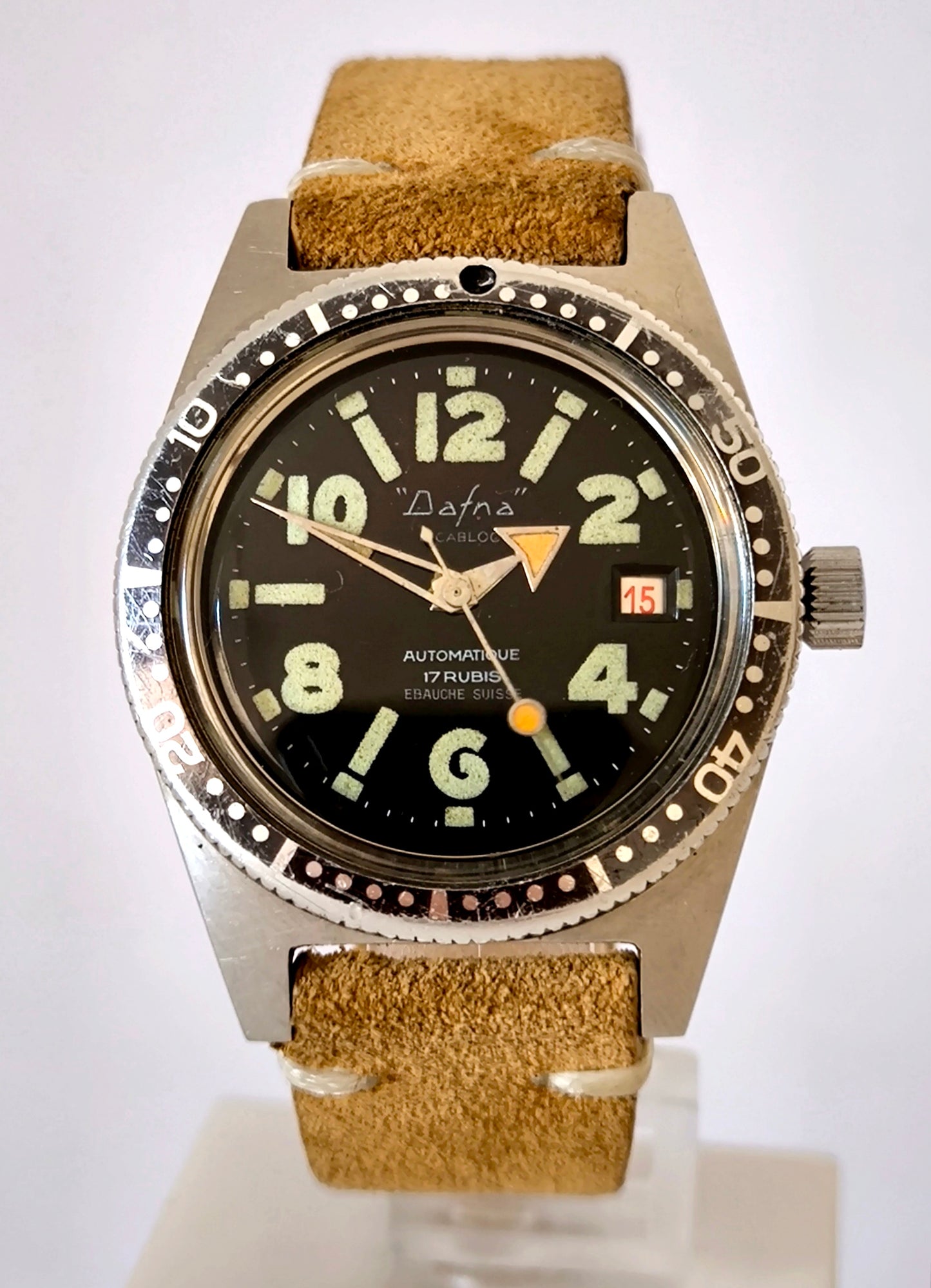 SKIN DIVER DAFNA AUTOMATIC WATCH VINTAGE