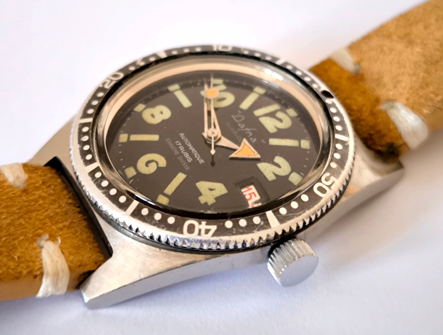 SKIN DIVER DAFNA AUTOMATIC WATCH VINTAGE