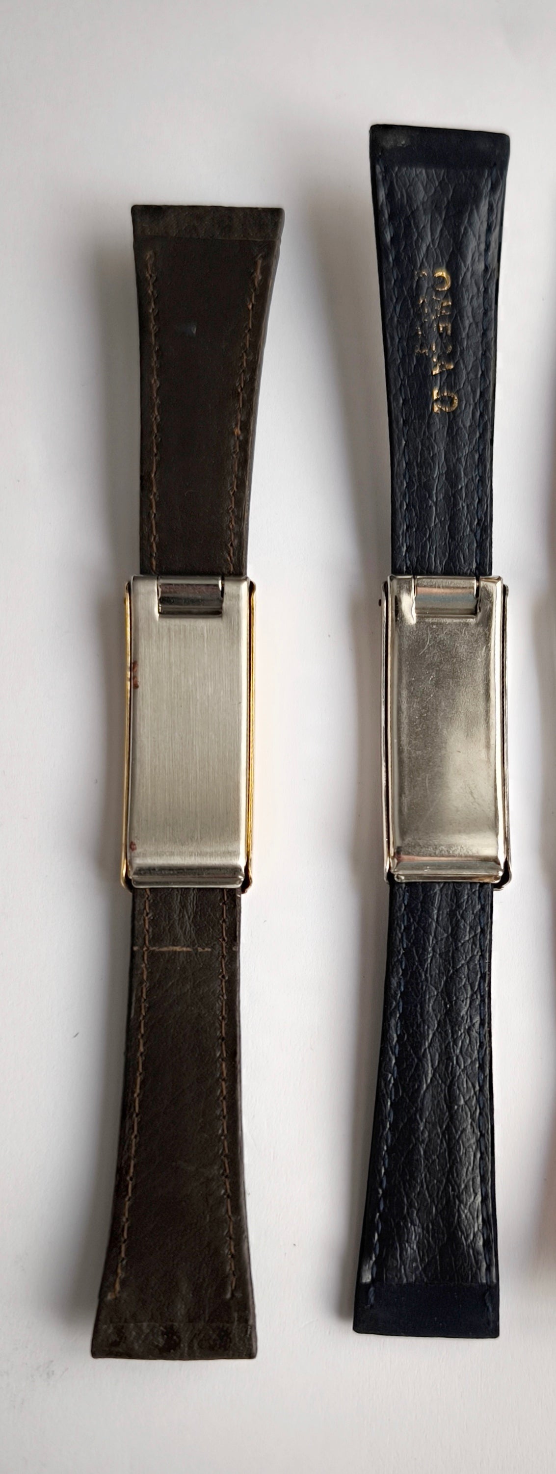 Lot of 2 Omega N°27 Rare strap's.