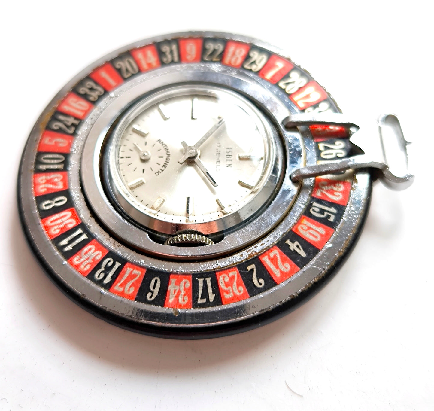 Roulette watch vintage HISBEN