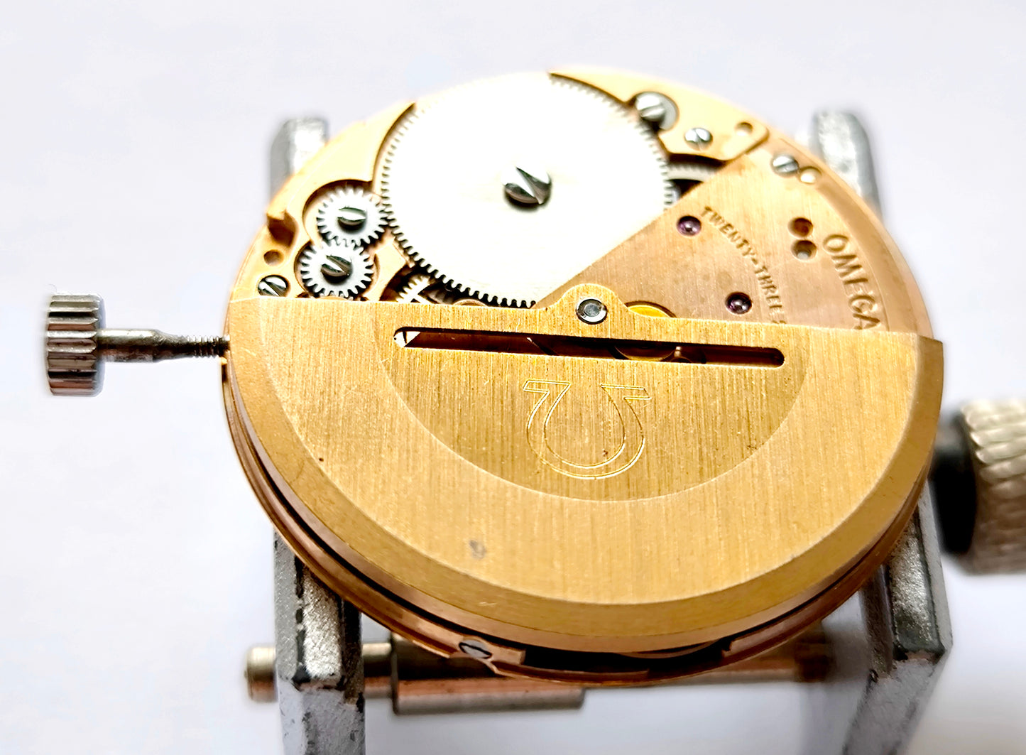 Watch Omega caliber 1012 automatic  movement.