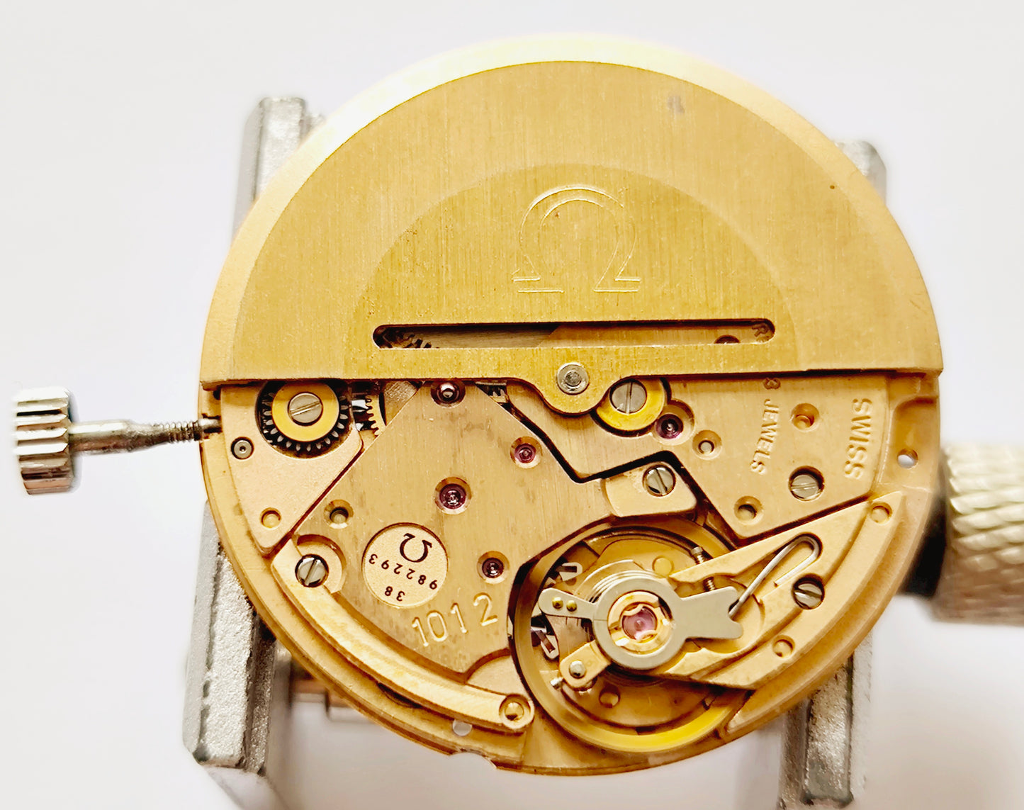 Watch Omega caliber 1012 automatic  movement.