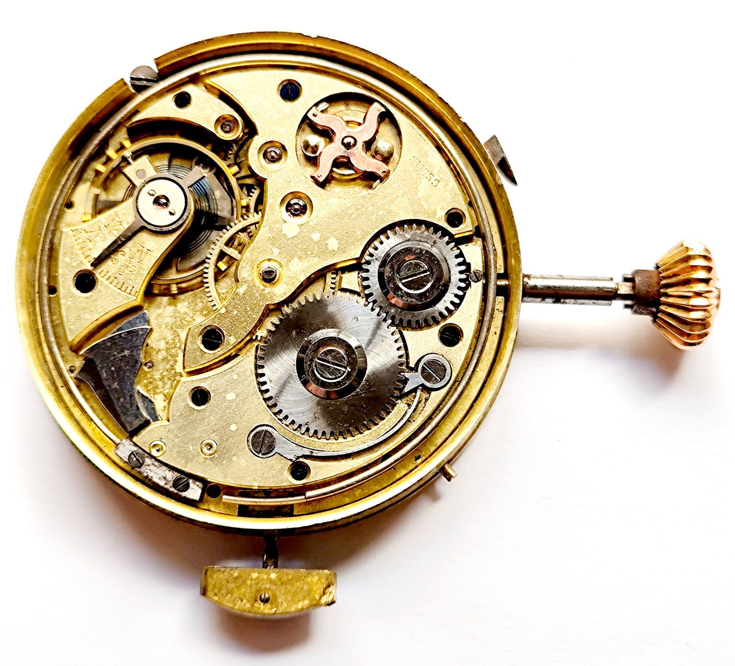 MINUTE REPEATER POCKET WATCH MOVEMENT SWISS MADE