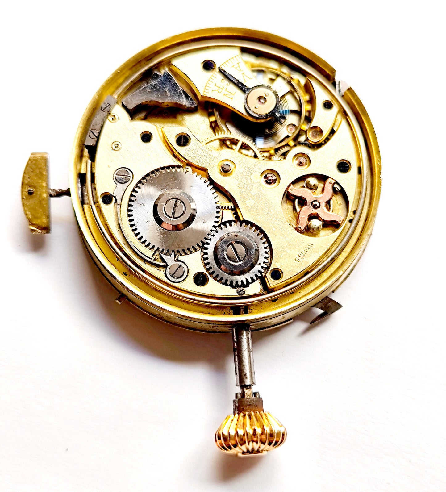 MINUTE REPEATER POCKET WATCH MOVEMENT SWISS MADE