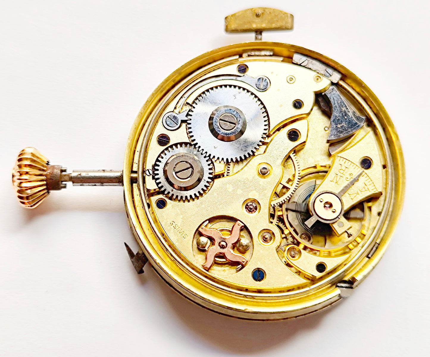 MINUTE REPEATER POCKET WATCH MOVEMENT SWISS MADE