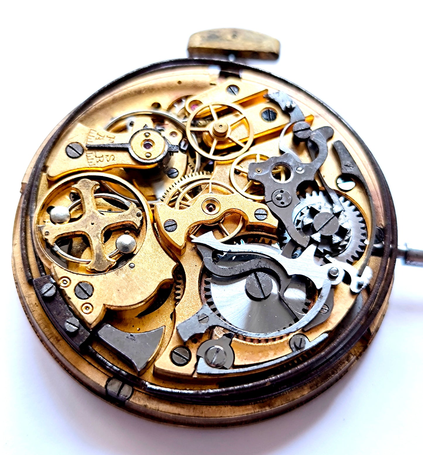 MINUTE REPEATER CHRONOGRAPH POCKET WATCH MOVEMENT SWISS MADE