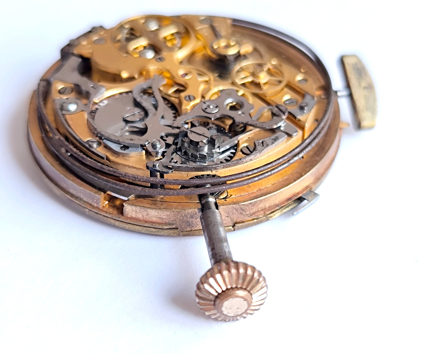 MINUTE REPEATER CHRONOGRAPH POCKET WATCH MOVEMENT SWISS MADE