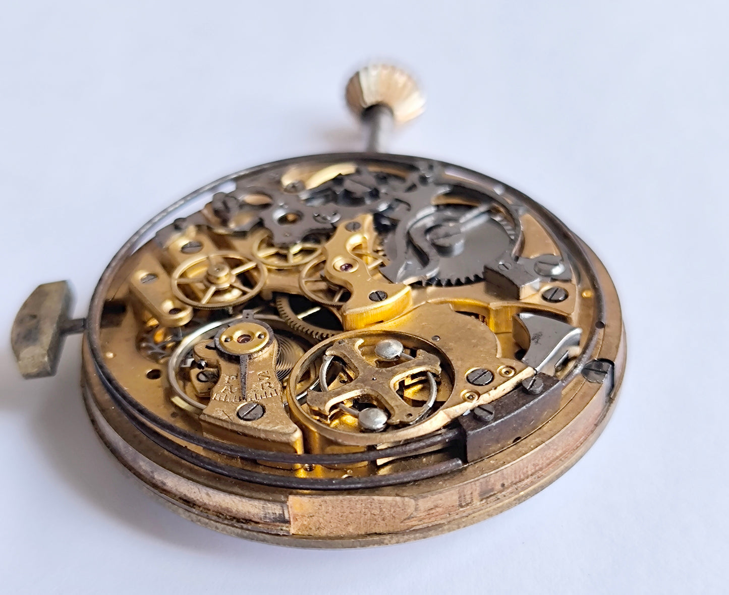 MINUTE REPEATER CHRONOGRAPH POCKET WATCH MOVEMENT SWISS MADE