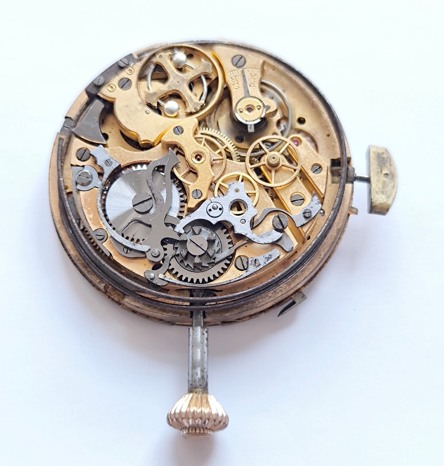 MINUTE REPEATER CHRONOGRAPH POCKET WATCH MOVEMENT SWISS MADE