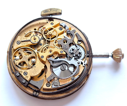 MINUTE REPEATER CHRONOGRAPH POCKET WATCH MOVEMENT SWISS MADE