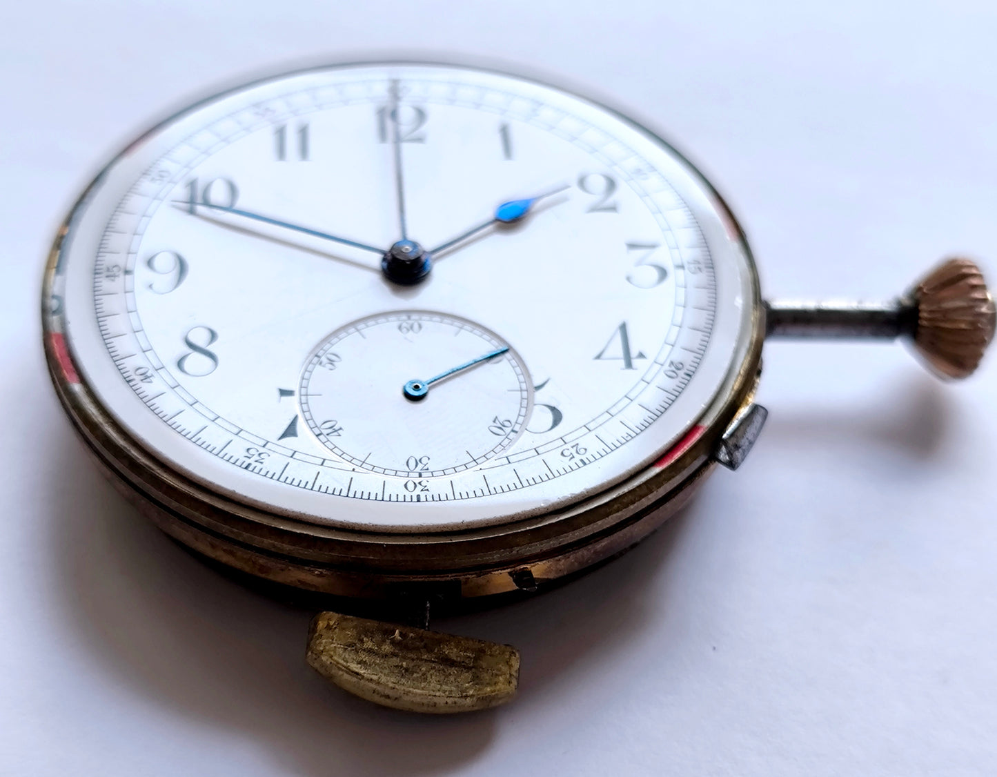 MINUTE REPEATER CHRONOGRAPH POCKET WATCH MOVEMENT SWISS MADE