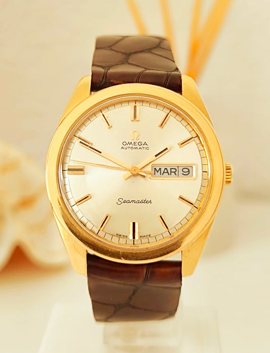 Omega Seamaster 18K SOLID GOLD Day-Date
REF: 166.032/168.023 1968
