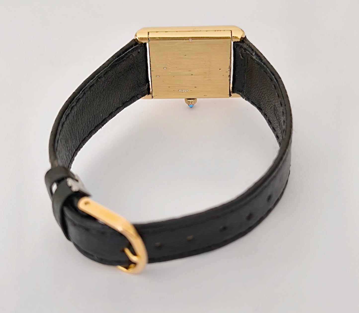 Pre Must Cartier Tank 18k Gold Electroplated