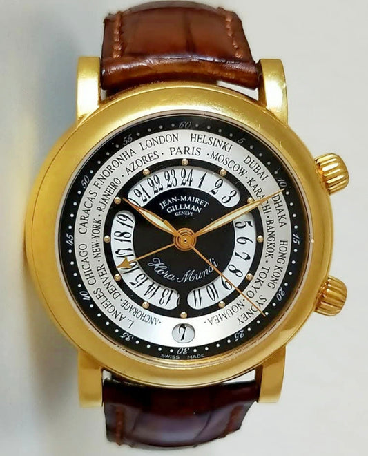 Jean Mairet Gillman Hora Mundi 18k Solid Gold