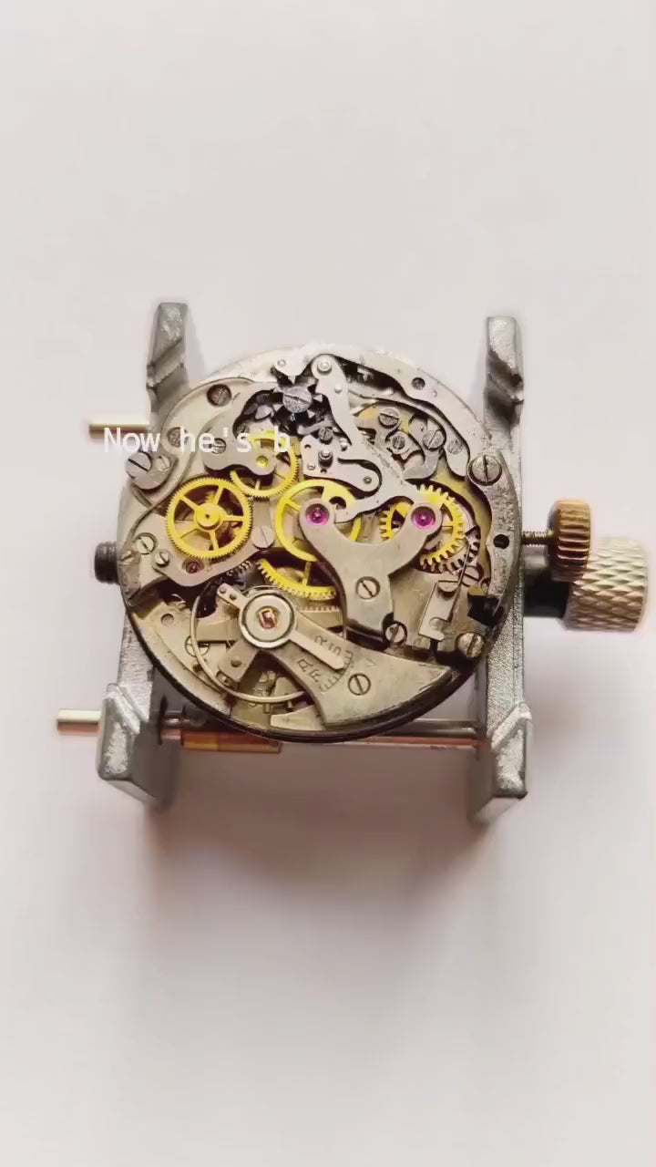 Mouvement Mécanique VENUS 170-compteur 45 Min - Pour Montres Anciennes Breitling, Venus - Pièce D'occasion