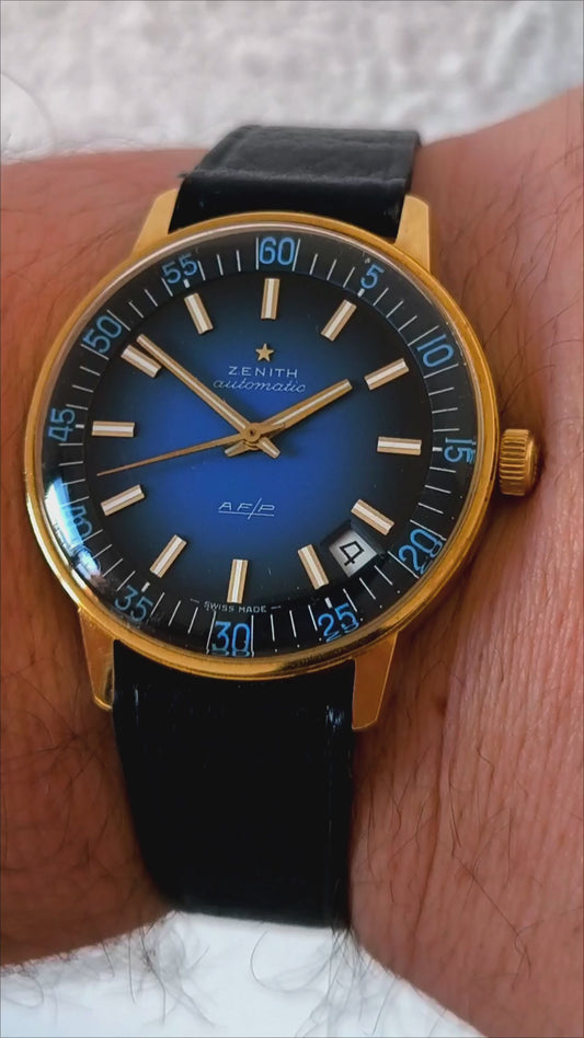 ZENITH AF/P 18K Solid Gold