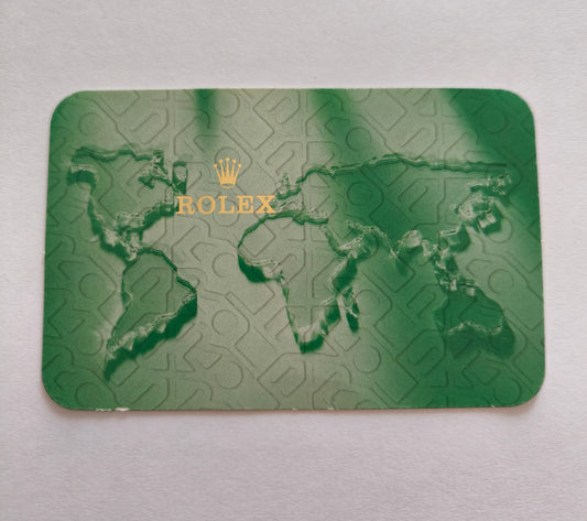 ROLEX CALENDAR CARD 2002- 2003