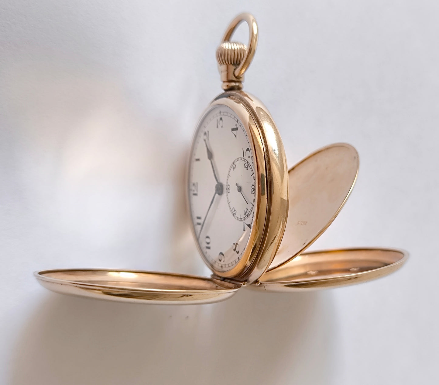 VINTAGE POCKET WATCH SOLID GOLD 9K