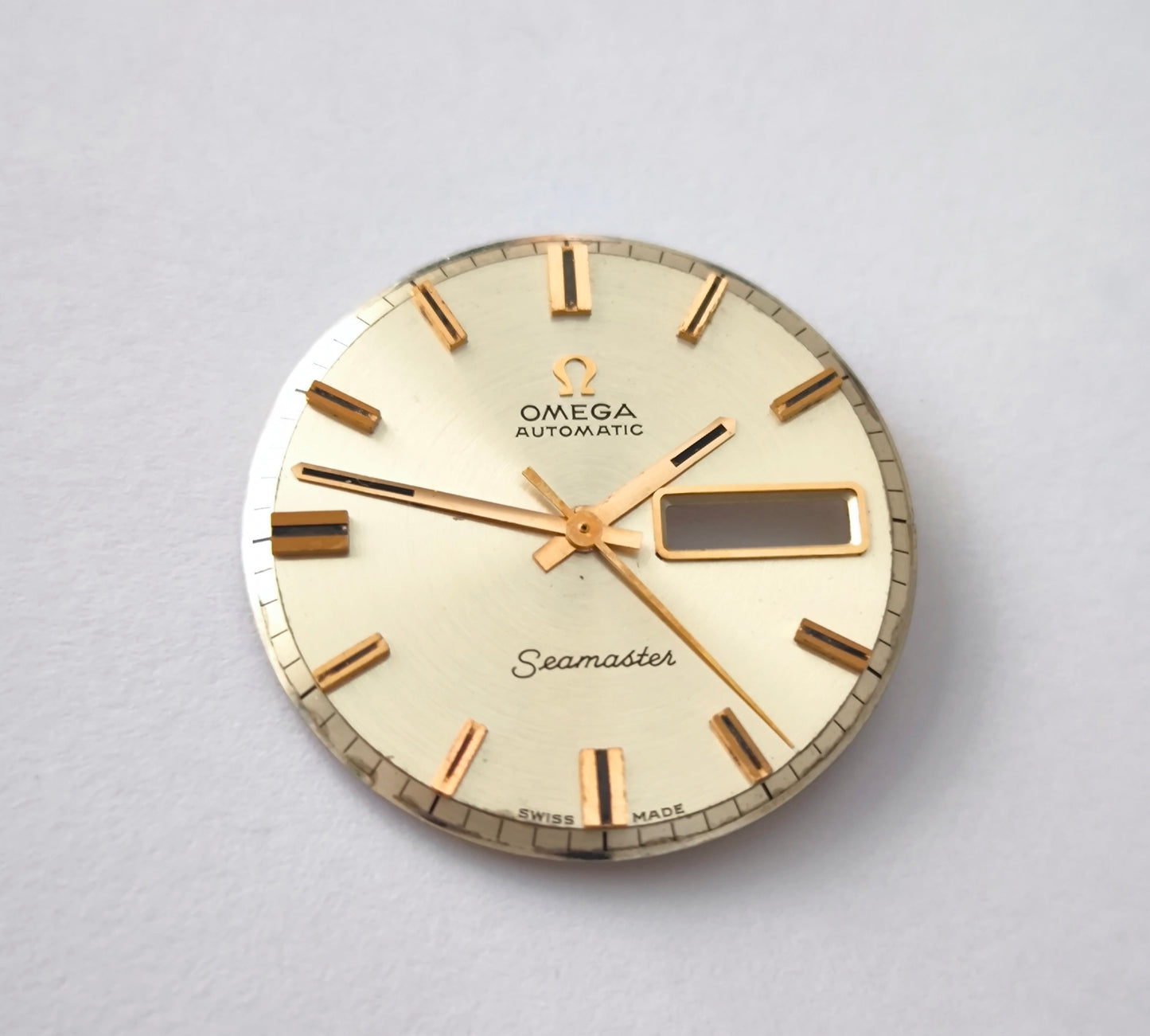 Original Omega Seamaster Dial 29,45mm Cal. 751 / 752 Day-Date with Original Hands